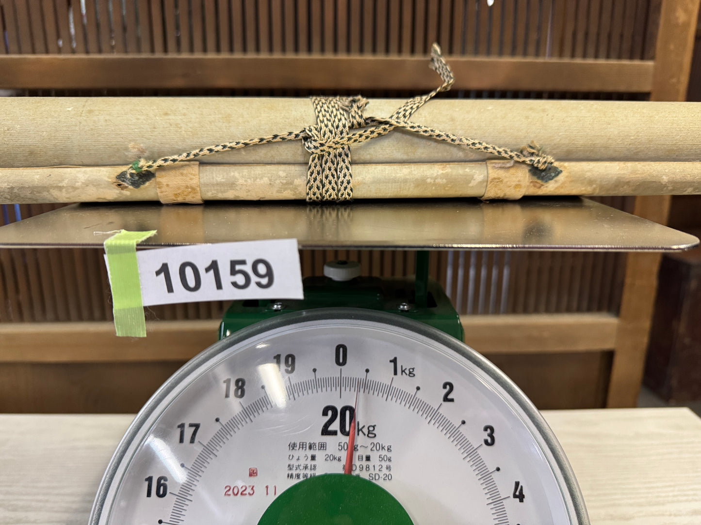 Y10159 KAKEJIKU Hanging scroll Jurojin God of Longevity signed Japan antique