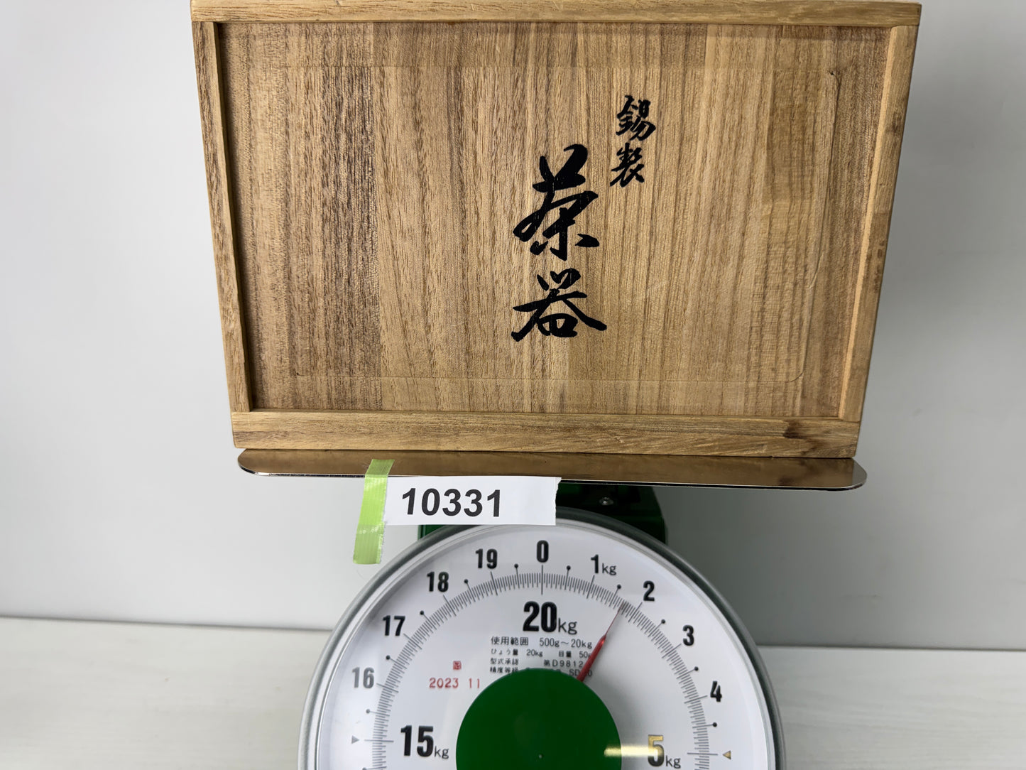 Y10331 KYUSU Tin Sencha tea utensils set signed box Japan antique teapot pot