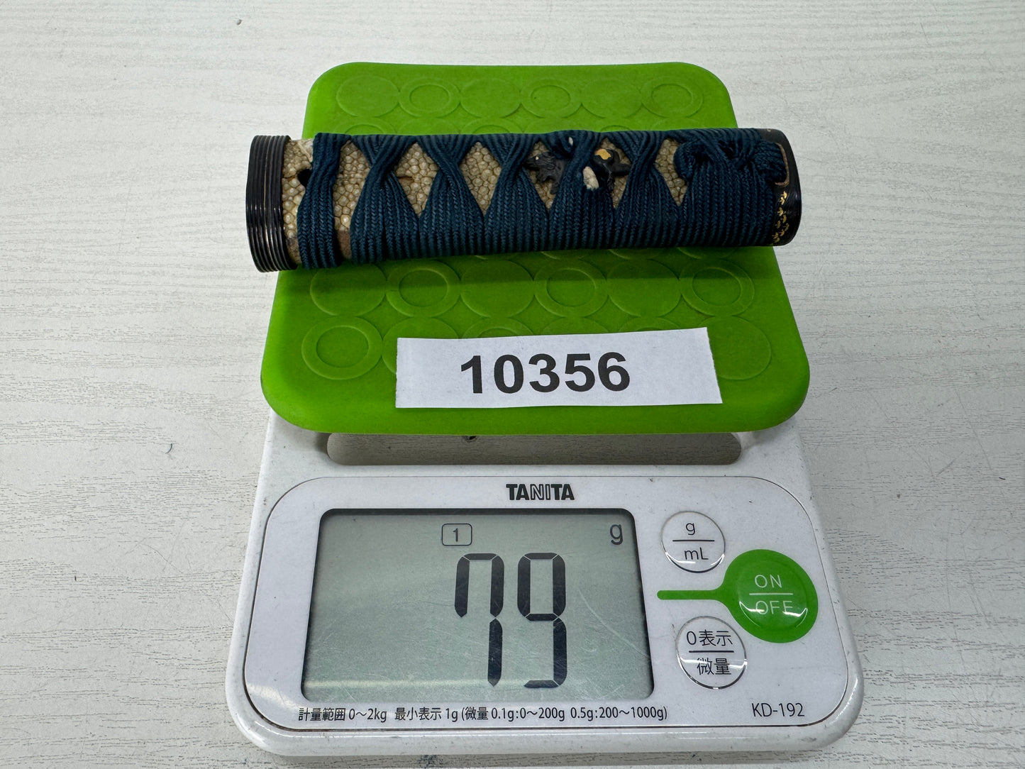 Y10356 TSUKA Japanese sword wakizashi accouterment Koshirae tsuba antique Katana