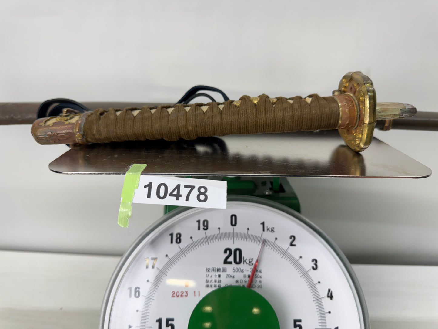 Y10478 Imperial Japan Army Military sword Koshirae mounting Japanese WW2 vintage