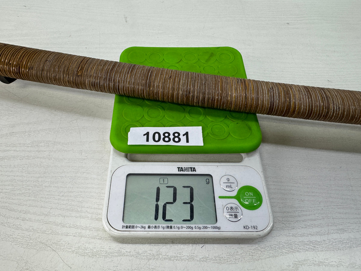 Y10881 SAYA Wakizashi scabbard sheath Rattan wrapped Japan antique koshirae