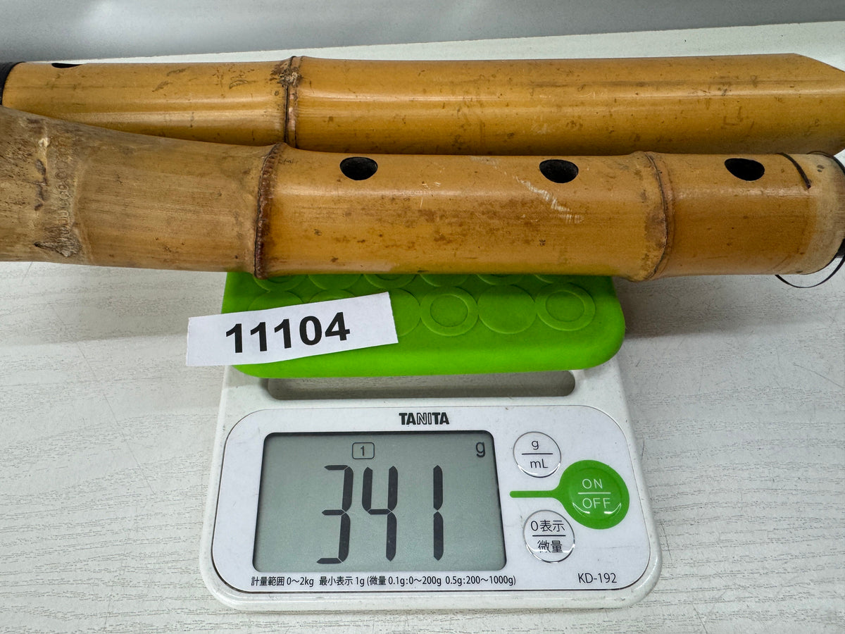 Y11104 SHAKUHACHI Bamboo flute Kinko style Japan antique musical instrument