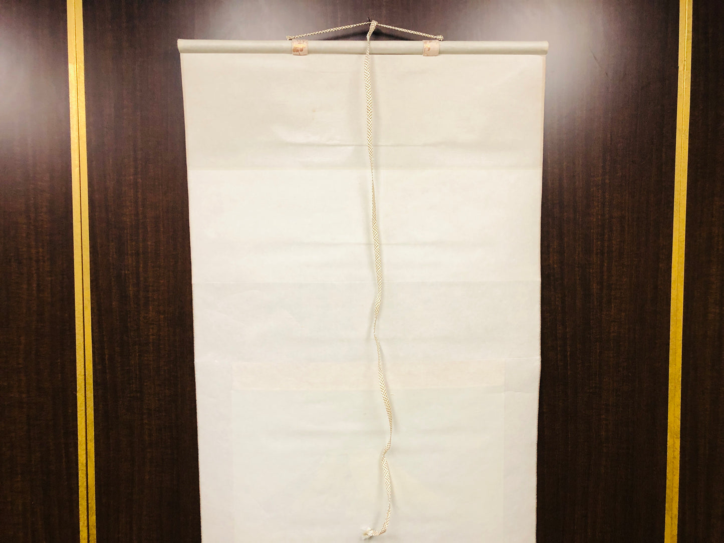 Y7128 KAKEJIKU Mt.Fuji 5 mokeys signed box Japan antique hanging scroll art