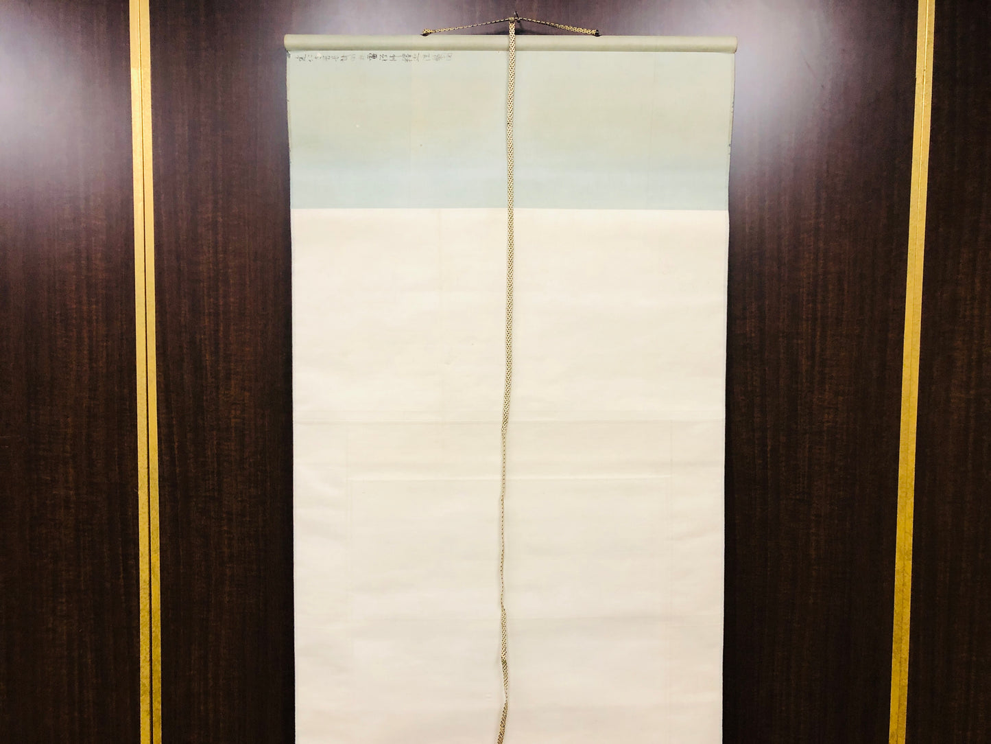 Y7162 KAKEJIKU Buddhist painting Nirvana signed box Japan antique hanging scroll