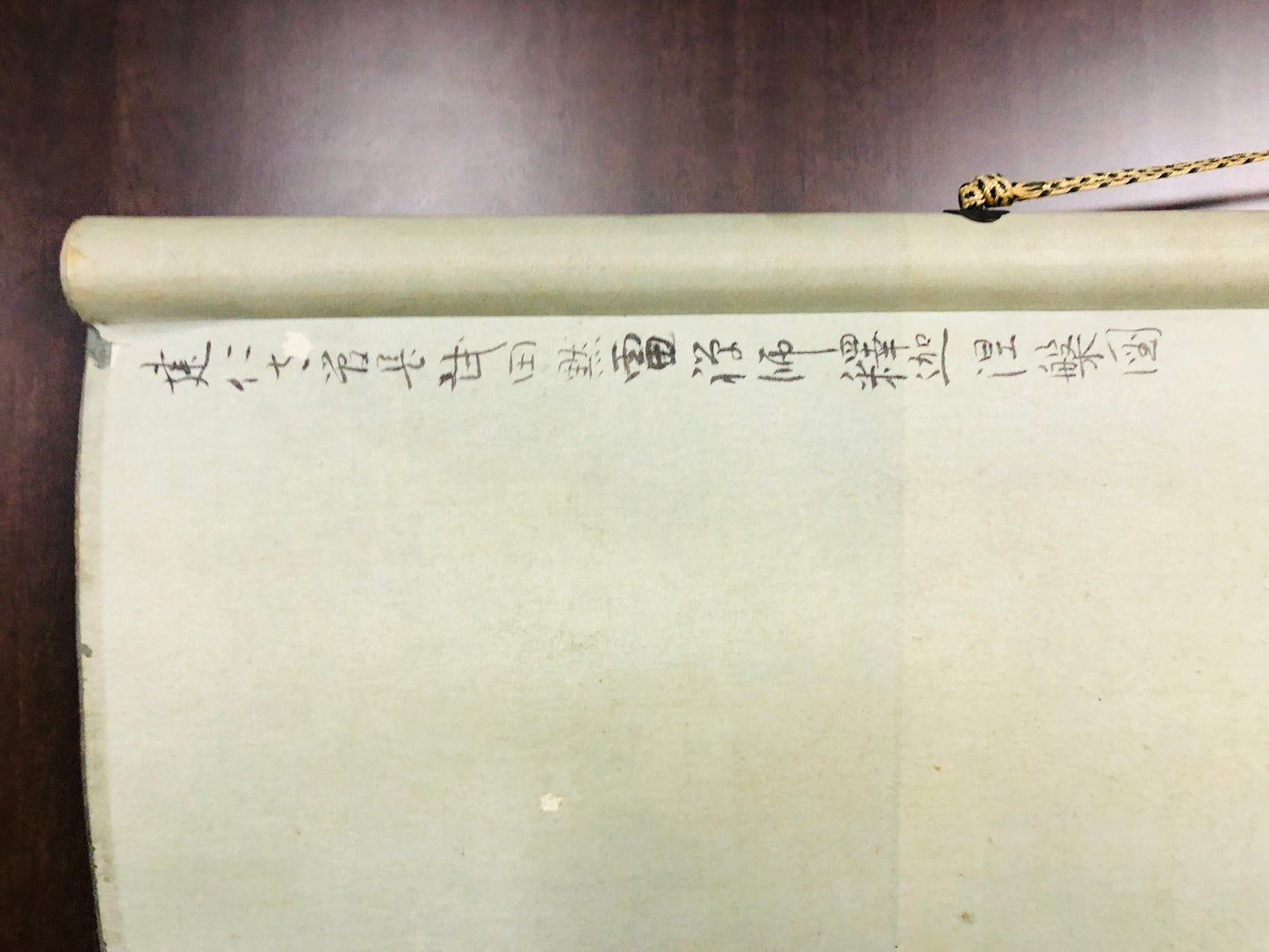 Y7162 KAKEJIKU Buddhist painting Nirvana signed box Japan antique hanging scroll
