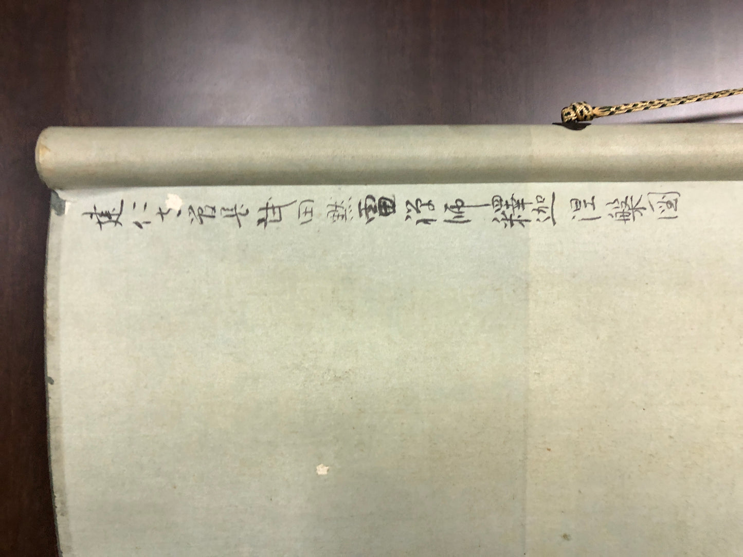 Y7162 KAKEJIKU Buddhist painting Nirvana signed box Japan antique hanging scroll