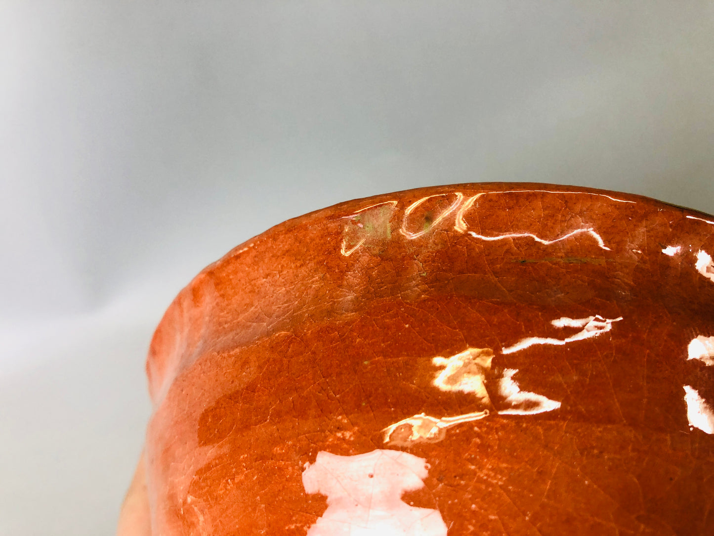 Y7199 CHAWAN Raku-ware gold silver bowl signed box Japan antique tea ceremony