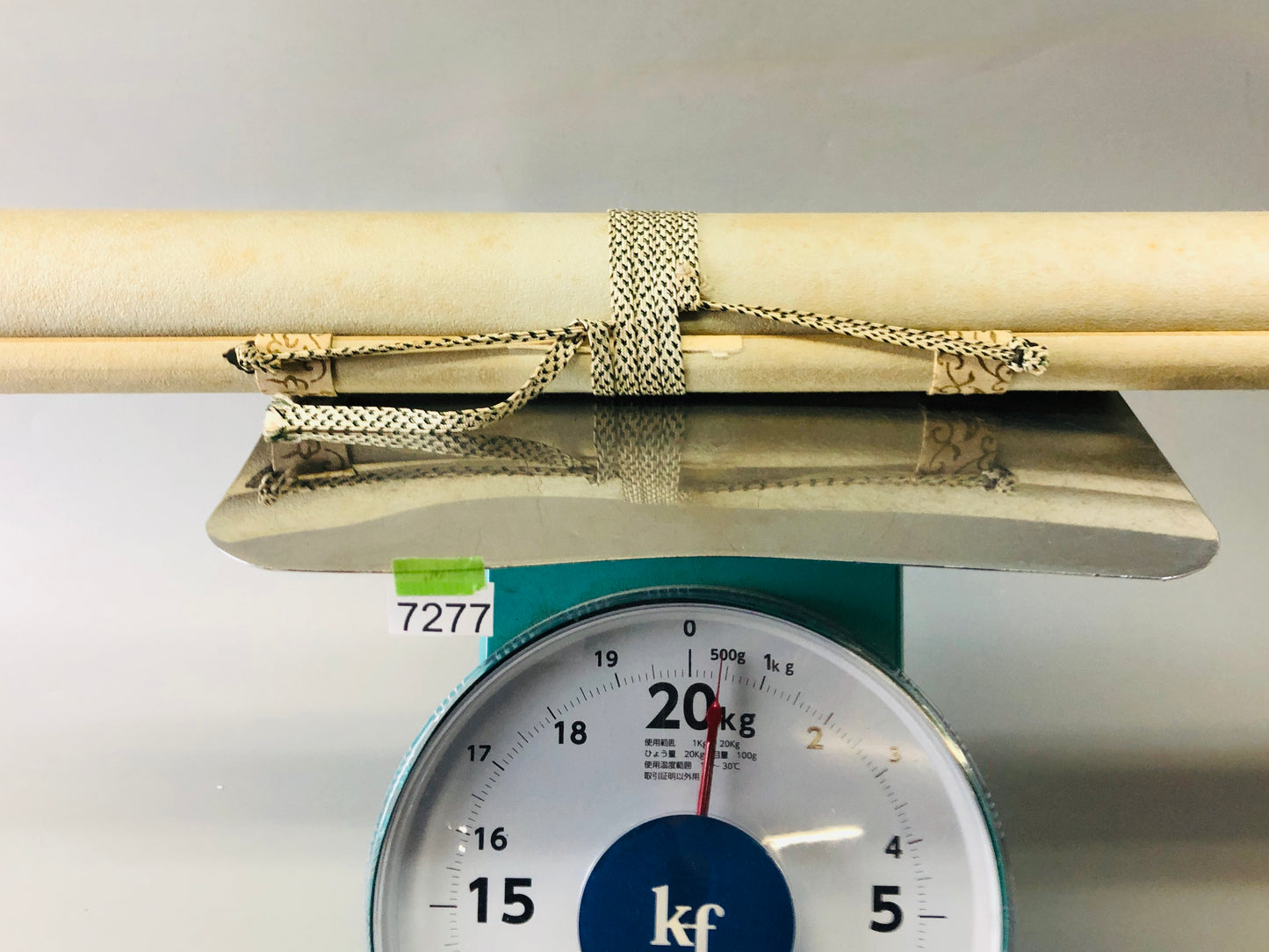 Y7277 KAKEJIKU Bamboo grove person signed Japan antique hanging scroll art decor