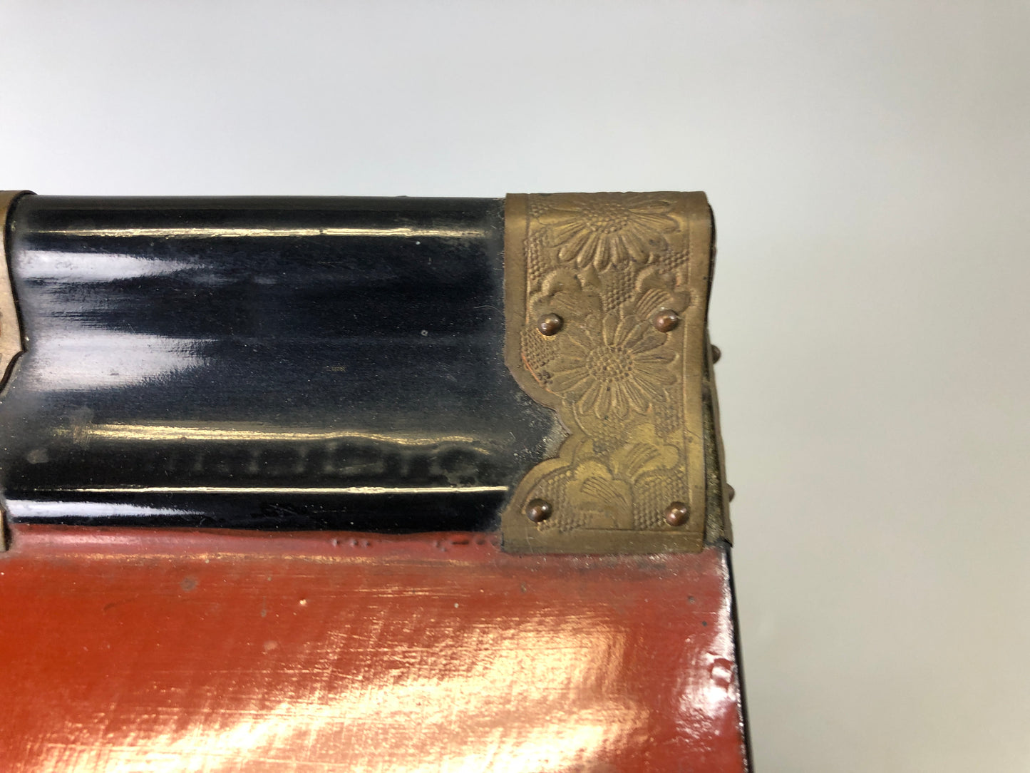 Y7471 Buddhist Altar Equipment sutra reading desk table Japan antique Buddhism