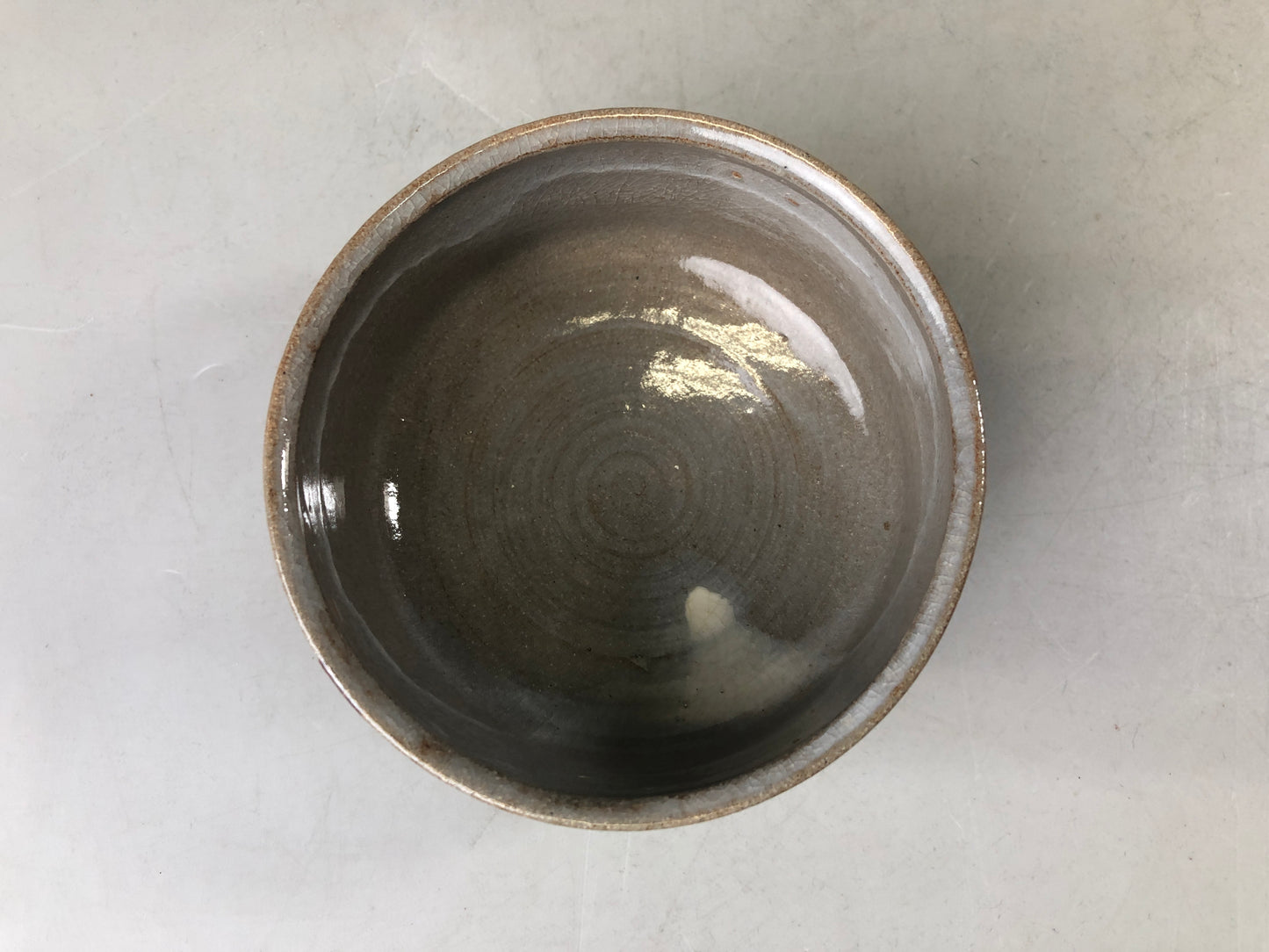 Y7508 CHAWAN Koito-ware bowl signed box Japan antique tea ceremony pottery cup