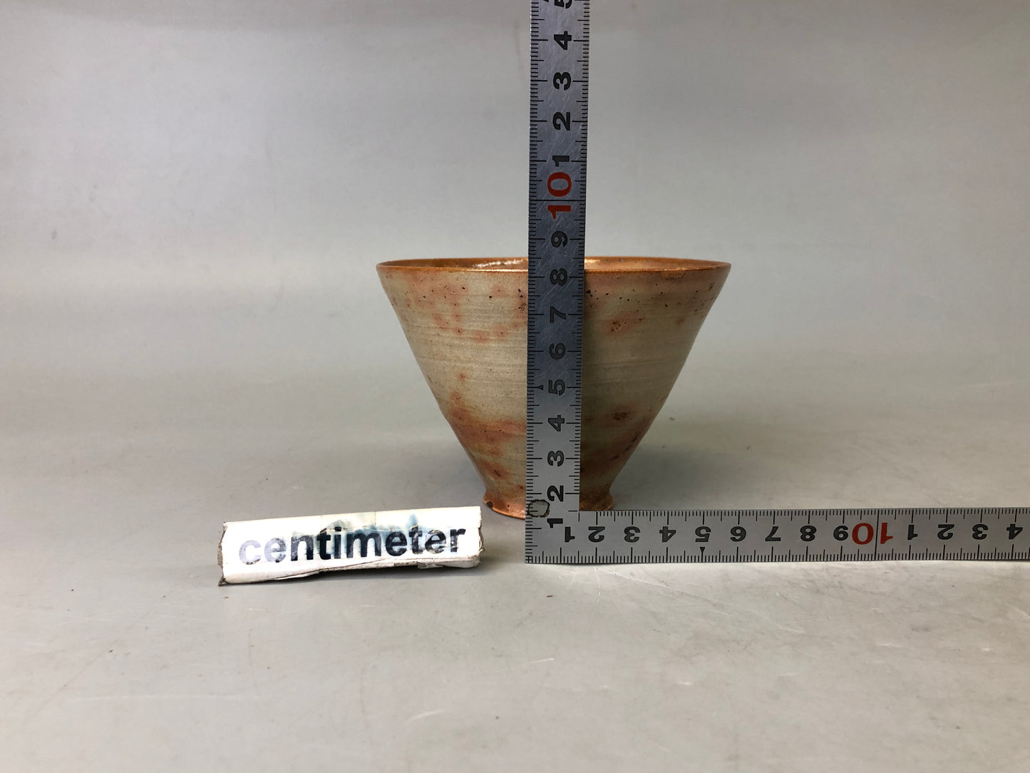 Y7545 CHAWAN Gohon bowl kintsugi Japan antique tea ceremony pottery tableware