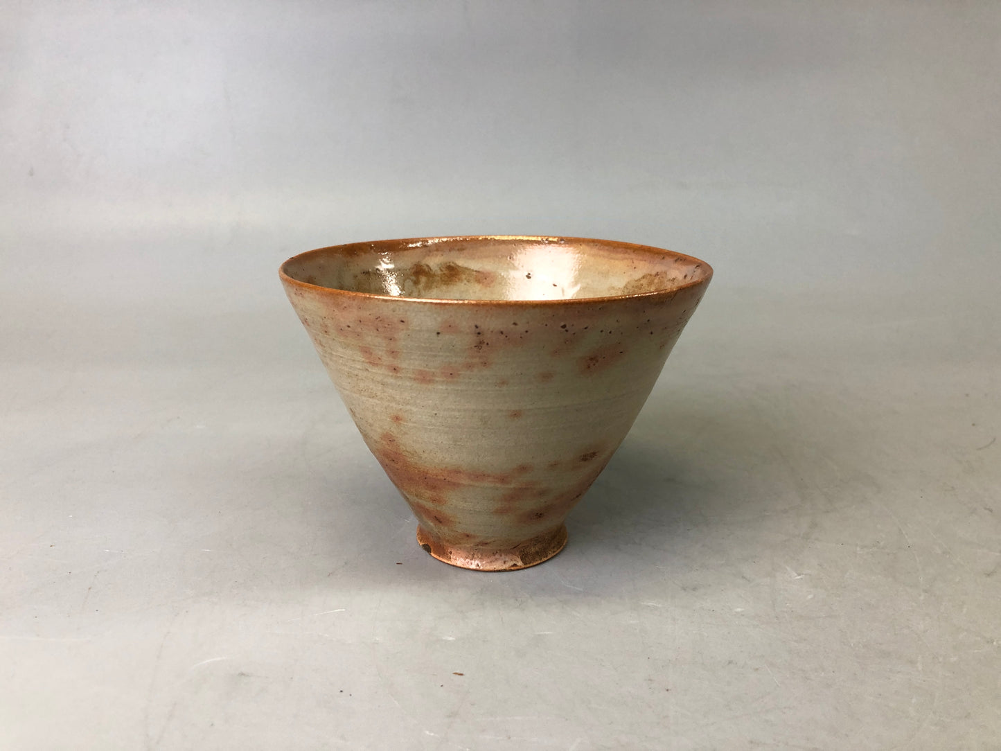 Y7545 CHAWAN Gohon bowl kintsugi Japan antique tea ceremony pottery tableware