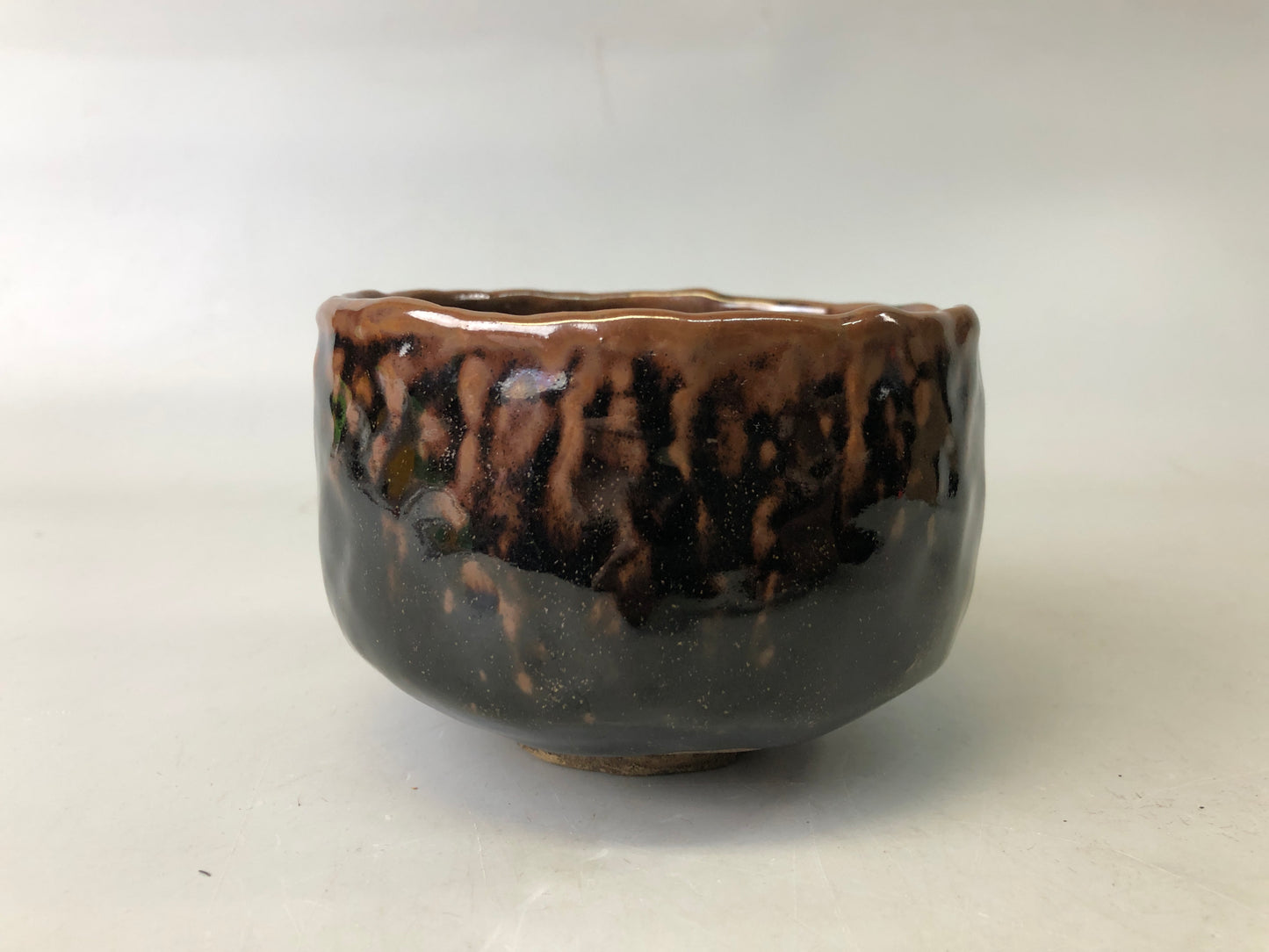 Y7575 CHAWAN Seto-ware Koseto bowl signed box Japan antique tea ceremony pottery