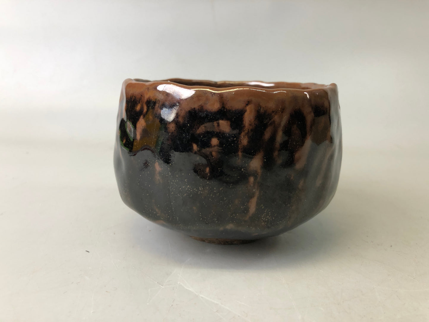 Y7575 CHAWAN Seto-ware Koseto bowl signed box Japan antique tea ceremony pottery