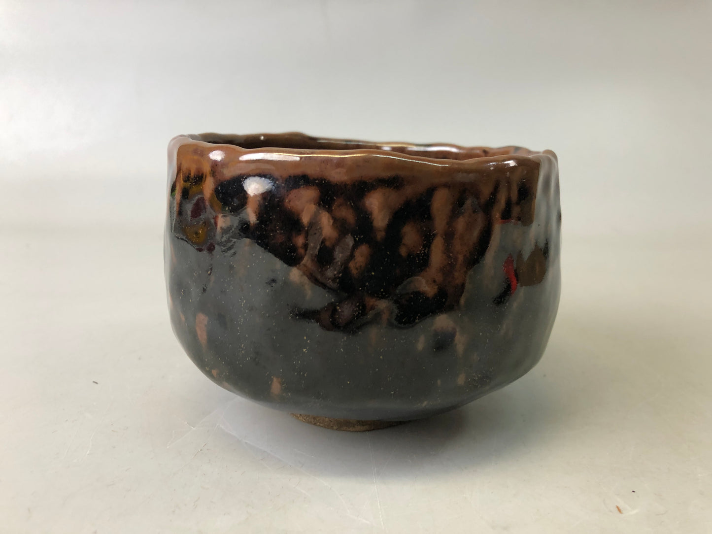 Y7575 CHAWAN Seto-ware Koseto bowl signed box Japan antique tea ceremony pottery