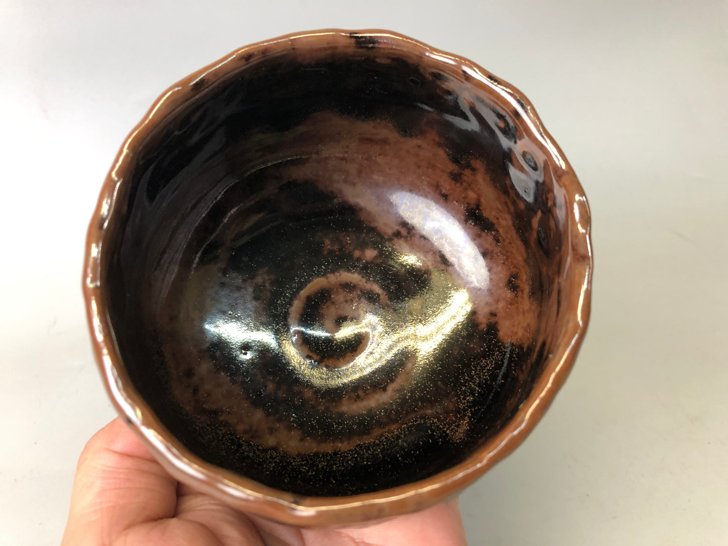 Y7575 CHAWAN Seto-ware Koseto bowl signed box Japan antique tea ceremony pottery