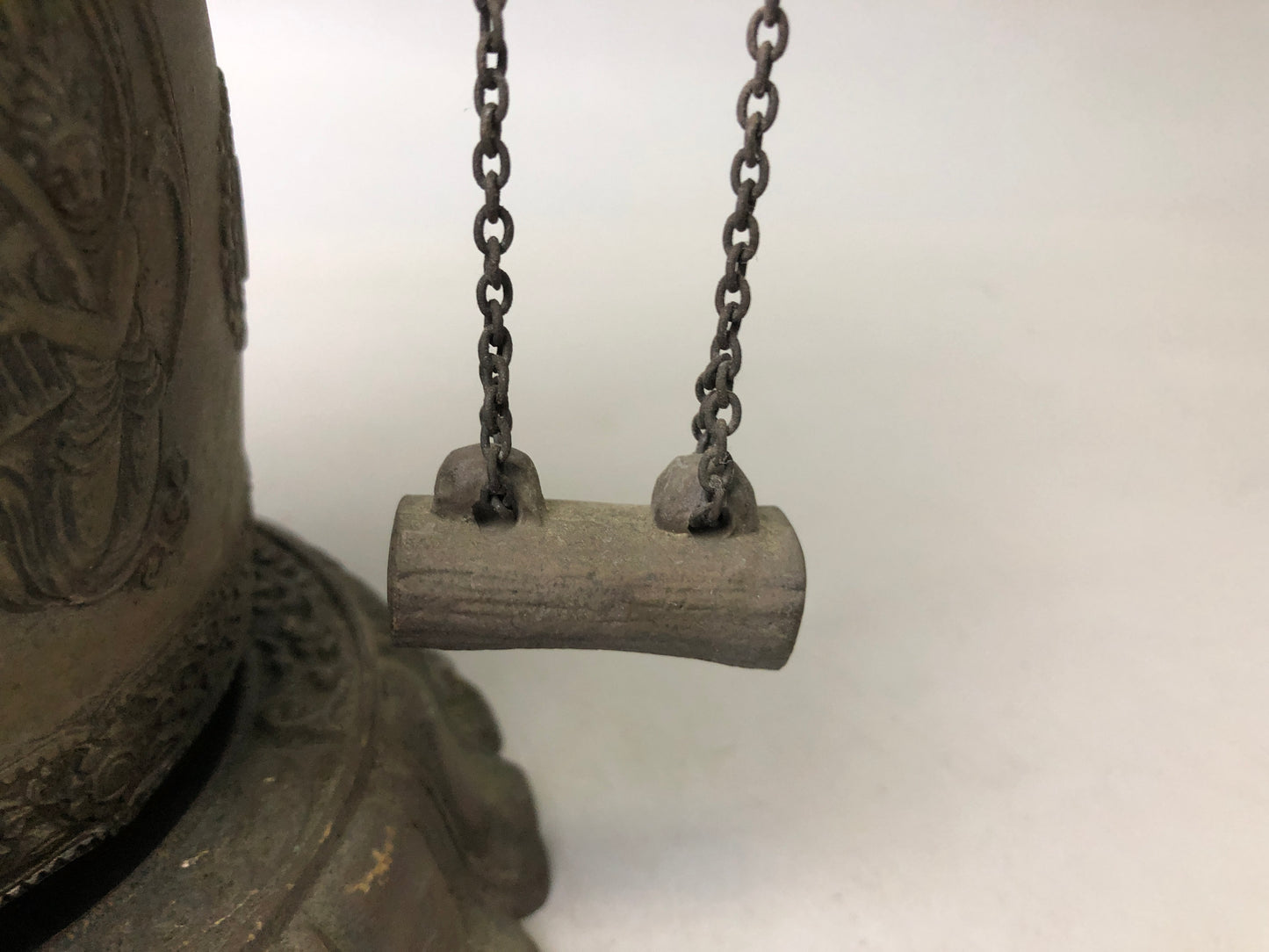 Y7634 Buddhist Altar Equipment Metal Small Bell Japan Buddhism antique vintage