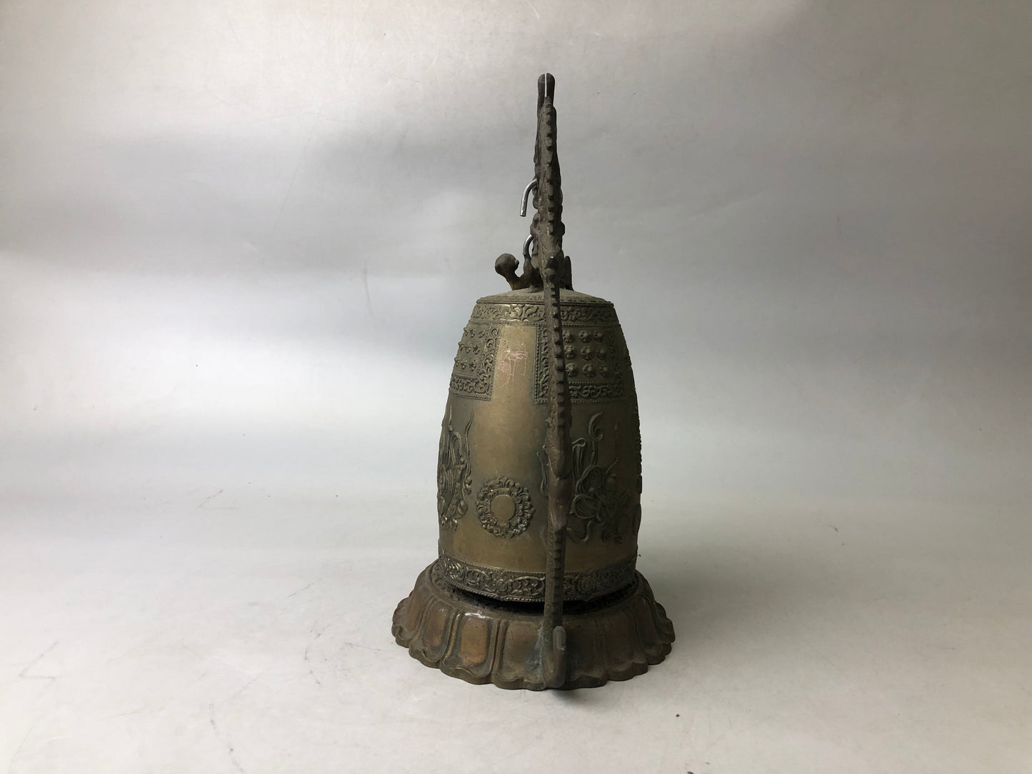 Y7634 Buddhist Altar Equipment Metal Small Bell Japan Buddhism antique vintage