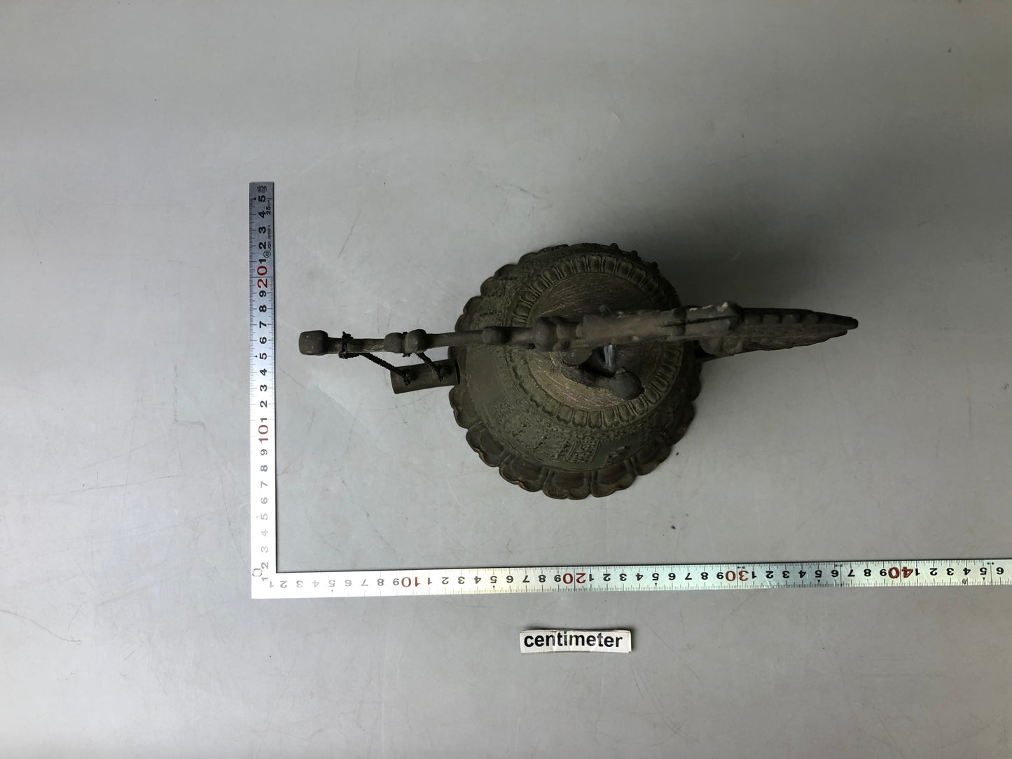 Y7634 Buddhist Altar Equipment Metal Small Bell Japan Buddhism antique vintage