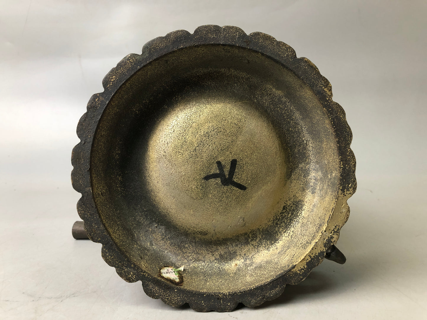 Y7634 Buddhist Altar Equipment Metal Small Bell Japan Buddhism antique vintage
