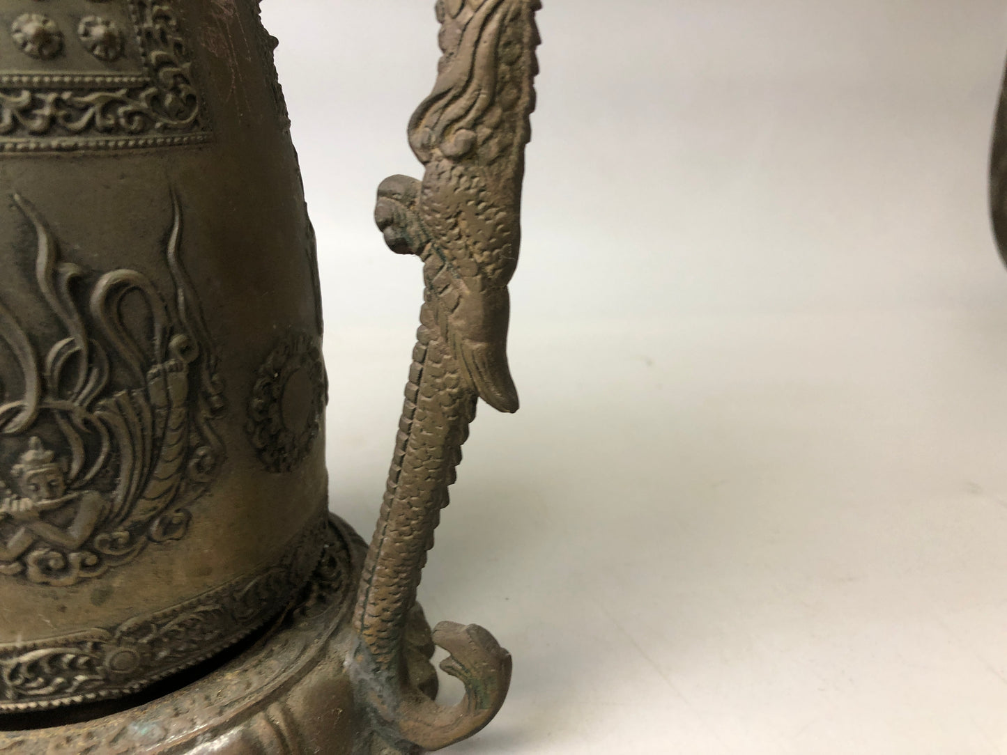 Y7634 Buddhist Altar Equipment Metal Small Bell Japan Buddhism antique vintage
