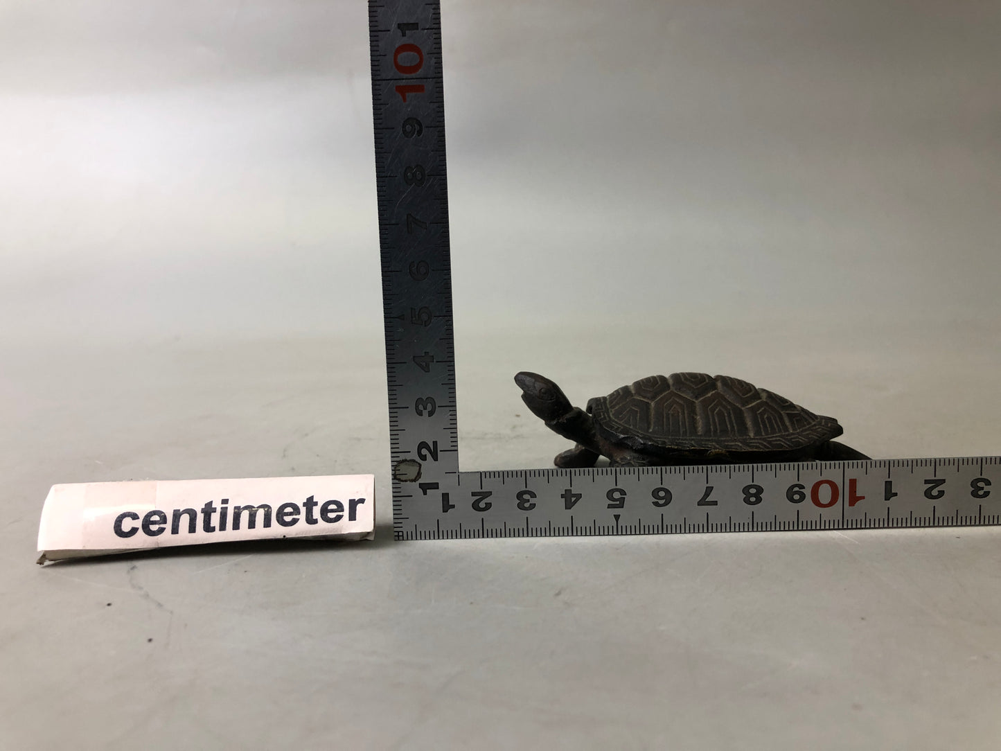 Y7639 SUITEKI Copper turtle stationery suzuri water pot Japanese antique vintage