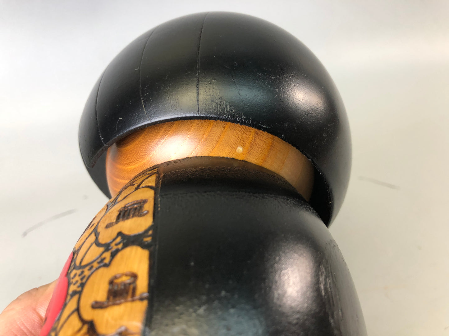 Y7646 NINGYO modern Kokeshi doll signed Japan vintage figure figurine interior