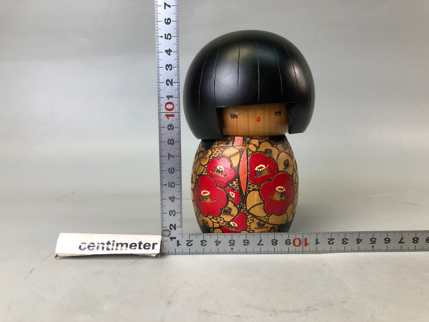 Y7646 NINGYO modern Kokeshi doll signed Japan vintage figure figurine interior
