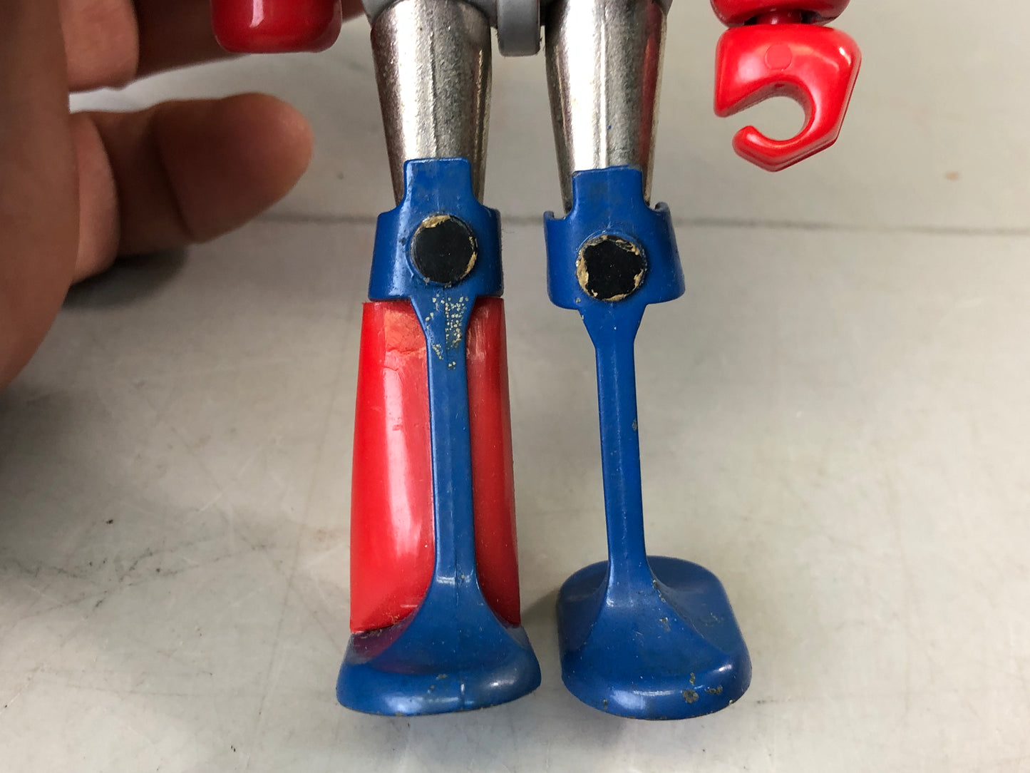 Y7662 CHOGOKIN Blocker IV Bosspalder Takemi robot action figure Japan vintage