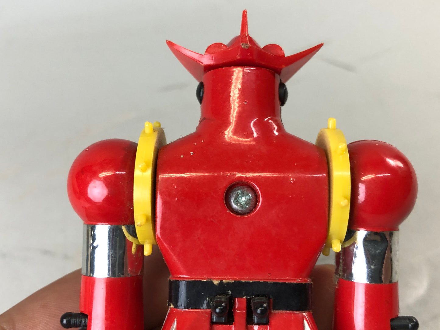 Y7662 CHOGOKIN Blocker IV Bosspalder Takemi robot action figure Japan vintage