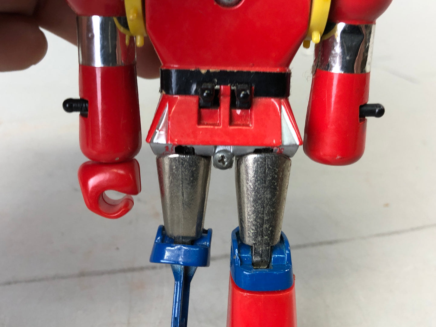 Y7662 CHOGOKIN Blocker IV Bosspalder Takemi robot action figure Japan vintage