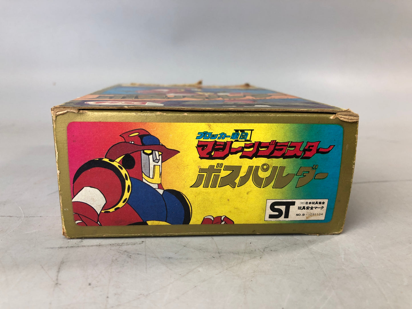 Y7662 CHOGOKIN Blocker IV Bosspalder Takemi robot action figure Japan vintage