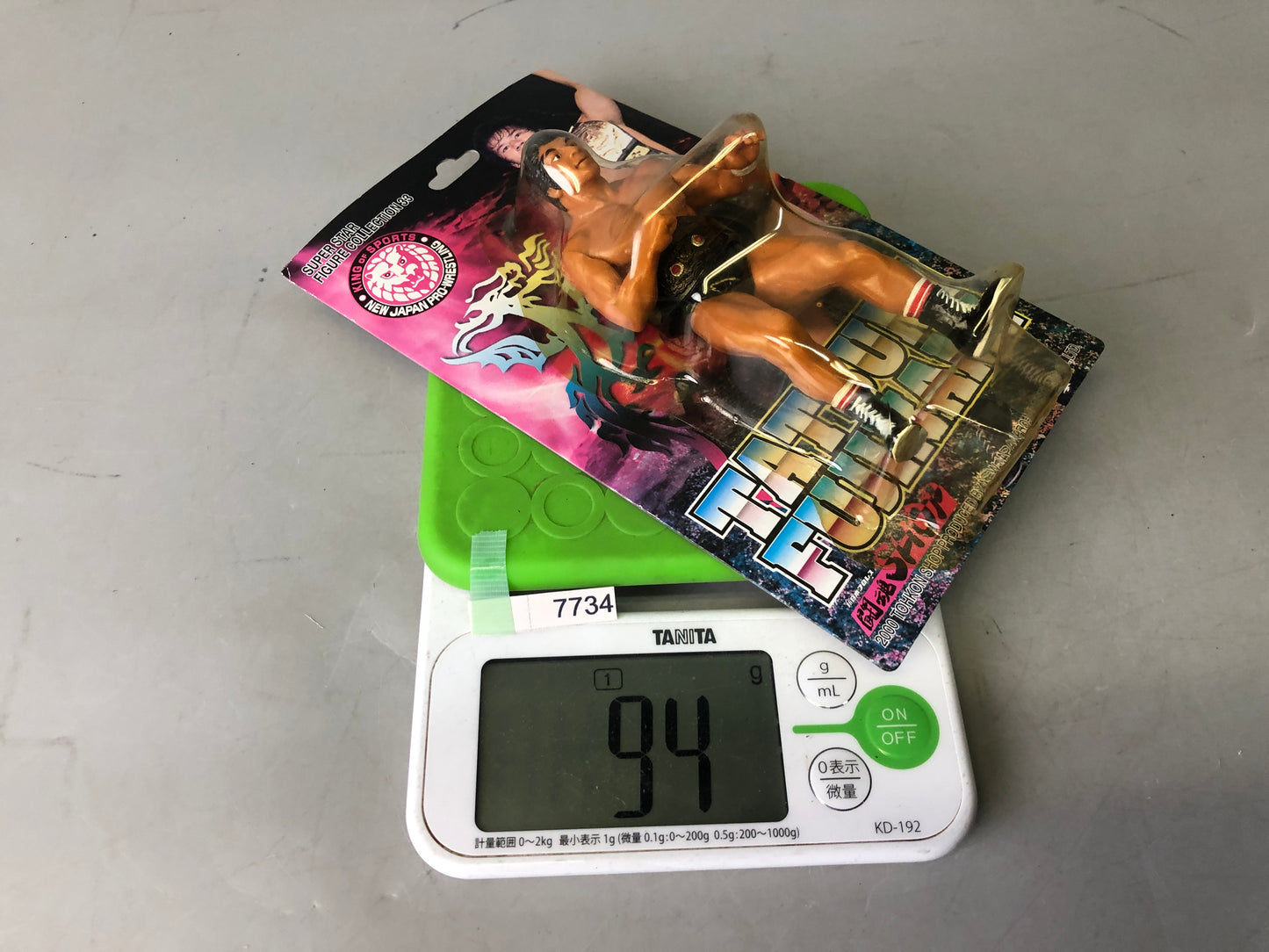 Y7734 TOY Pro wrestling Tatsumi Fujinami figure figurine Unopened Japan vintage