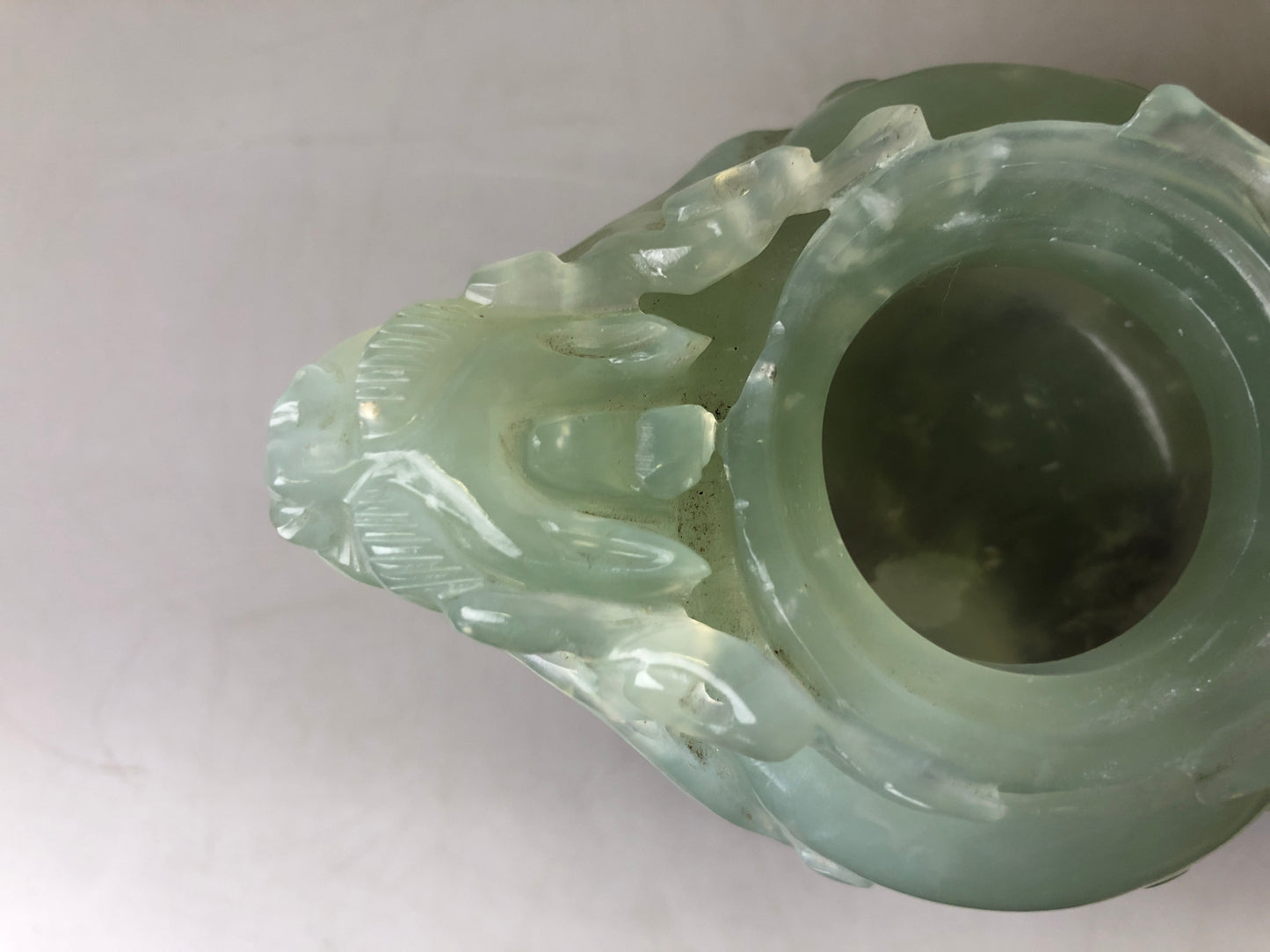 Y7766 KOURO Jade stand China antique Incense Burner fragrance aromatherapy
