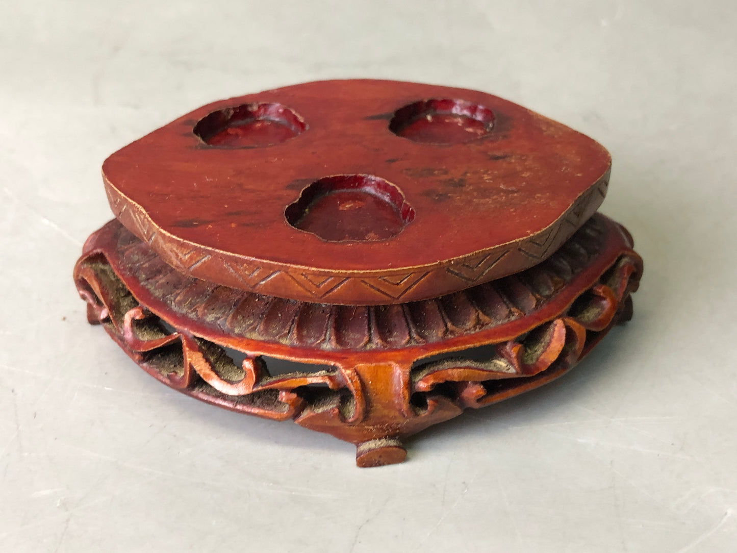 Y7766 KOURO Jade stand China antique Incense Burner fragrance aromatherapy