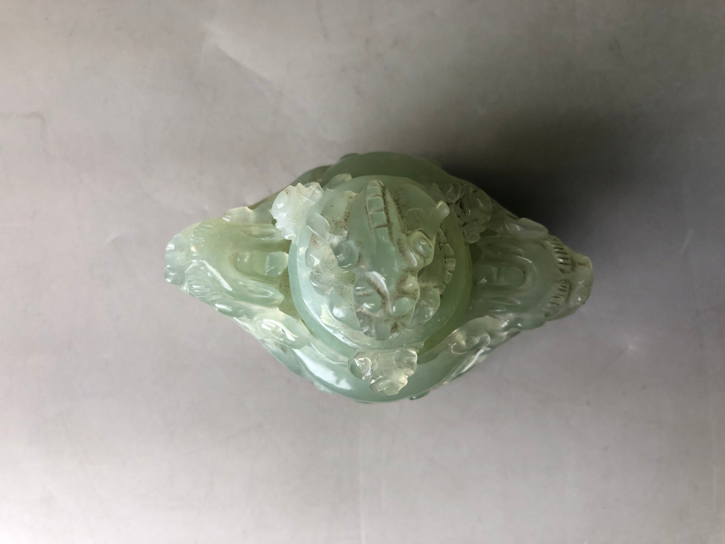 Y7766 KOURO Jade stand China antique Incense Burner fragrance aromatherapy