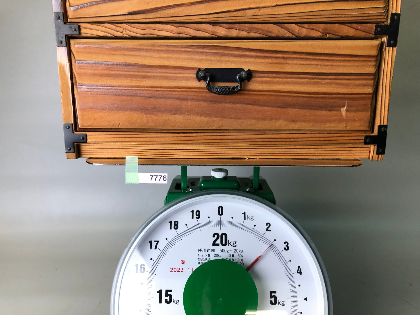 Y7776 TANSU wooden small Chest of drawers Japan antique furniture interior