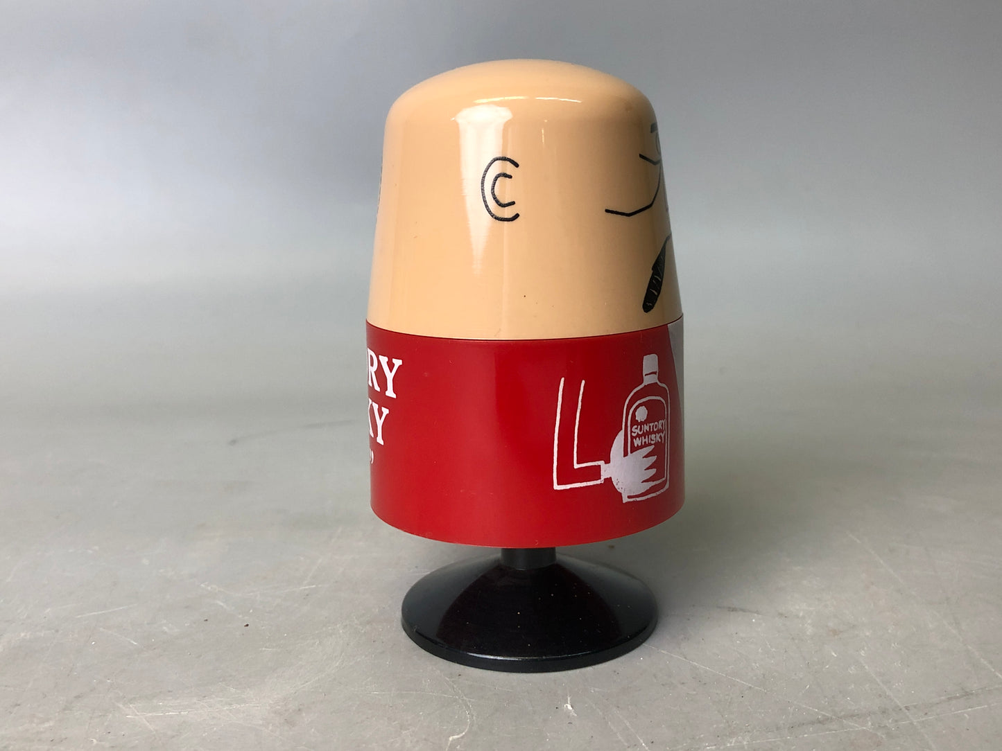 Y7804 BOX Suntory Uncle Torys toothpick holder Japan antique container case