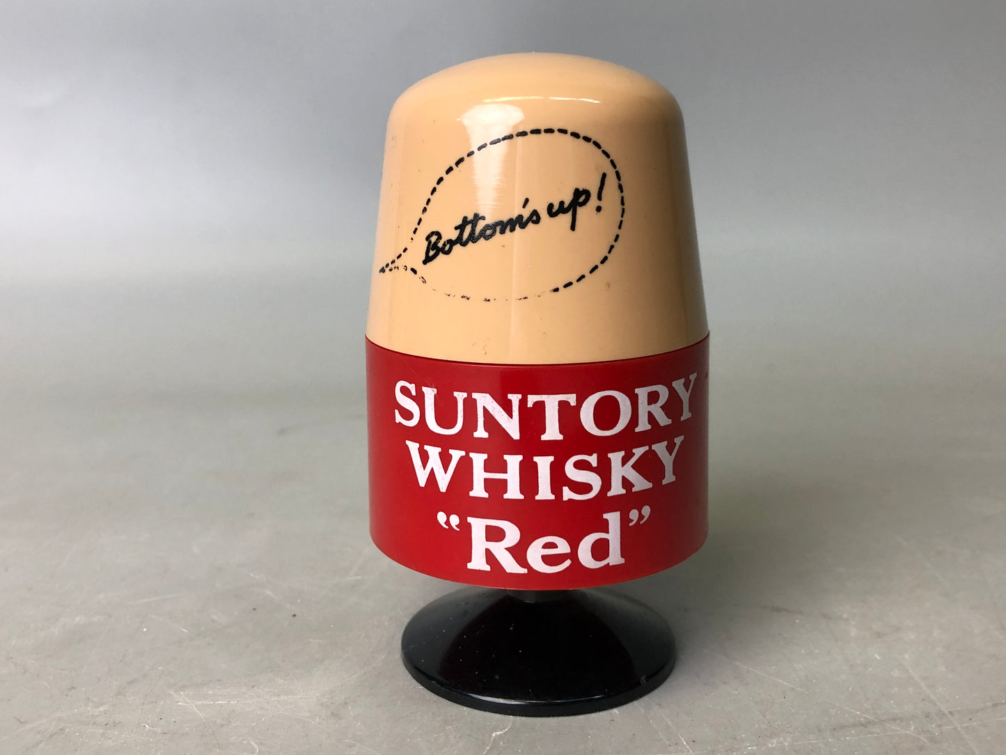 Y7804 BOX Suntory Uncle Torys toothpick holder Japan antique container case