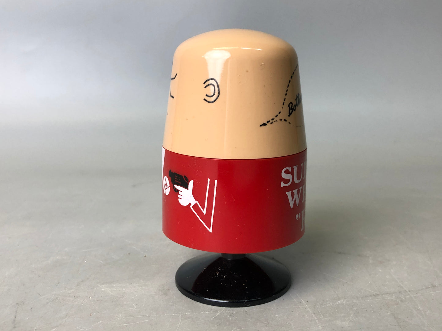Y7804 BOX Suntory Uncle Torys toothpick holder Japan antique container case