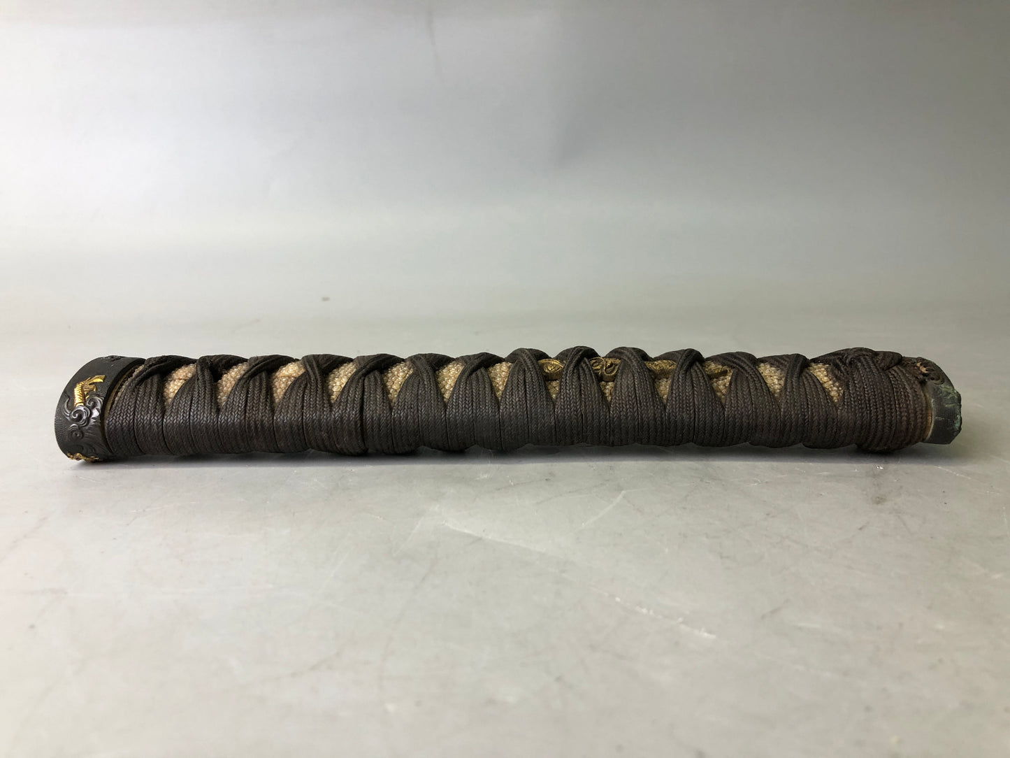 Y7823 TSUKA Japanese long sword accouterment Koshirae tsuba antique Katana