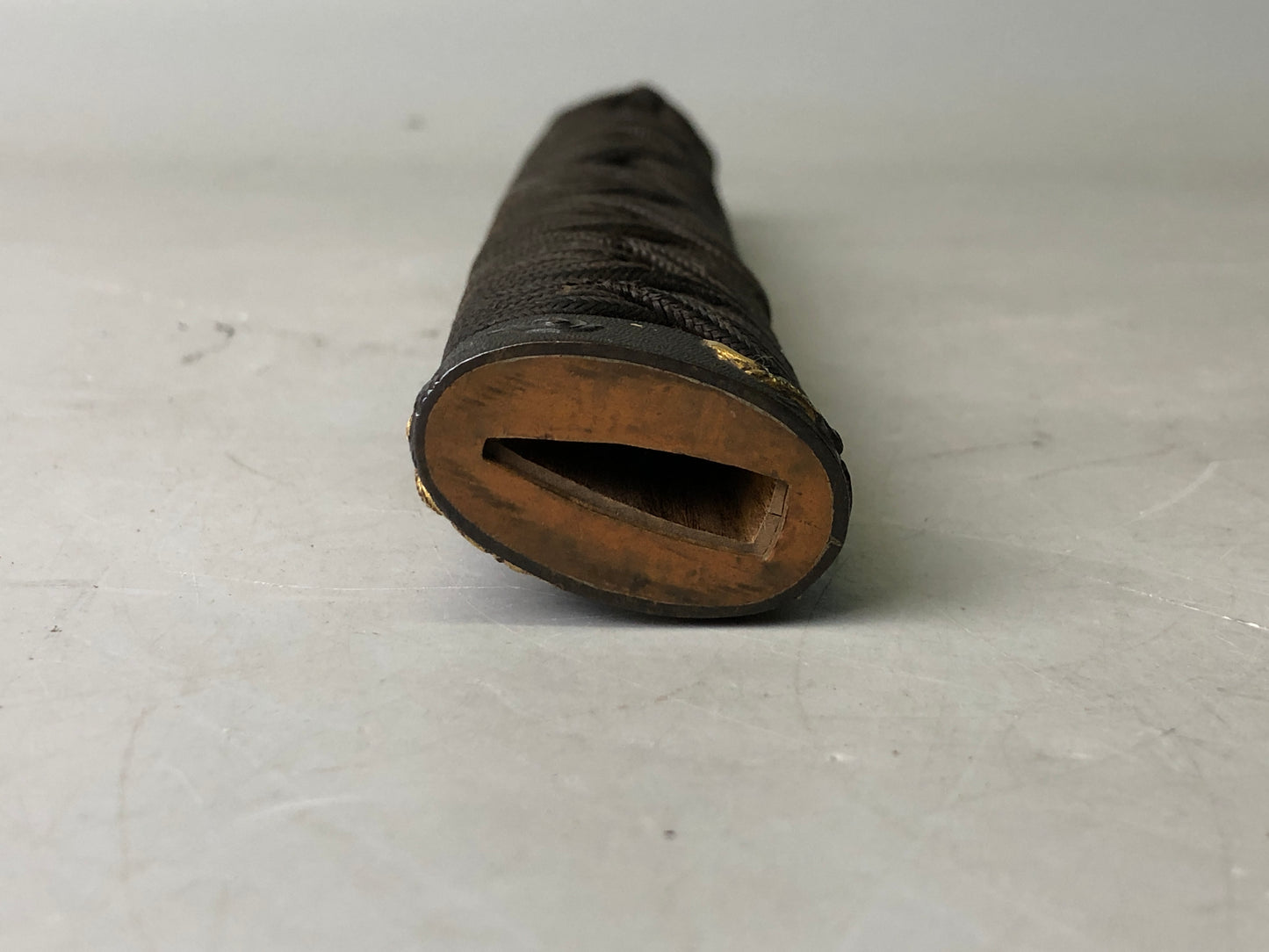 Y7823 TSUKA Japanese long sword accouterment Koshirae tsuba antique Katana