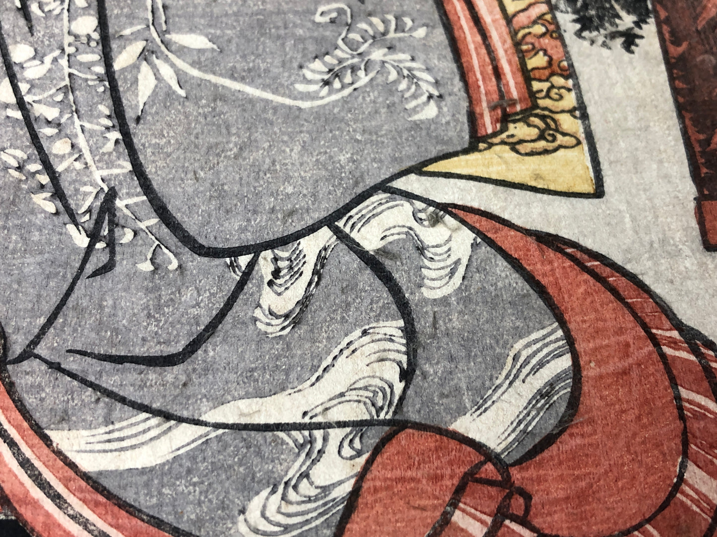 Y7835 WOODBLOCK PRINT Toyokuni beautiful woman single piece Japan Ukiyoe antique