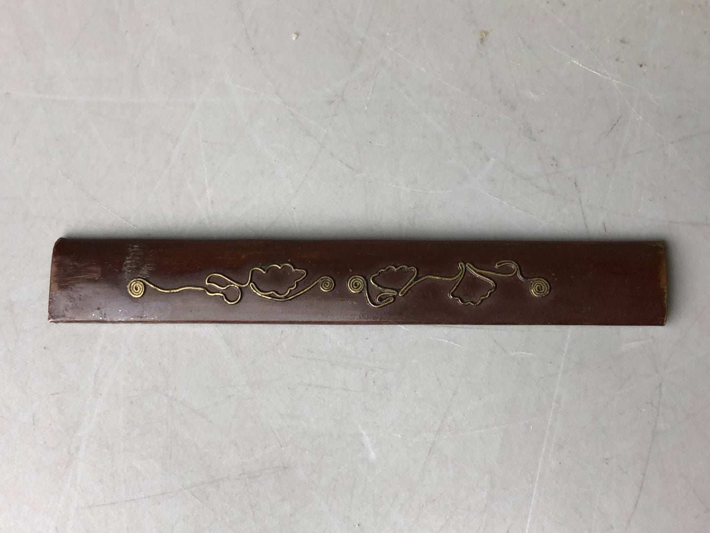Y7884 TSUKA Japanese small sword accouterment Koshirae tsuba antique Katana