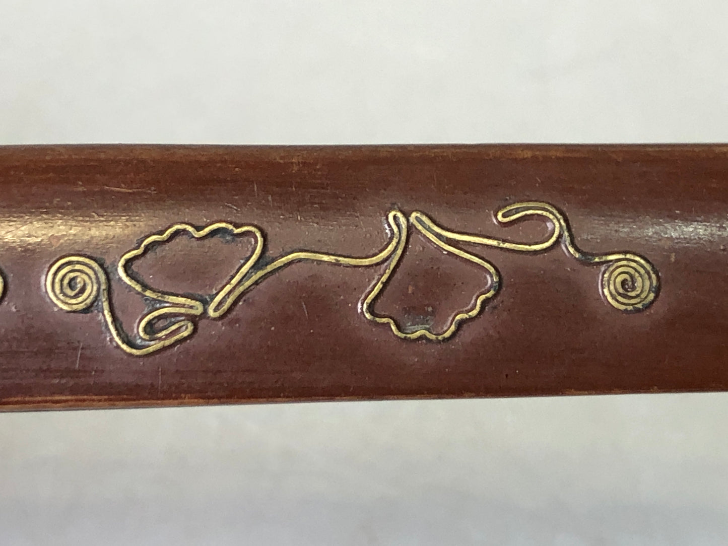 Y7884 TSUKA Japanese small sword accouterment Koshirae tsuba antique Katana