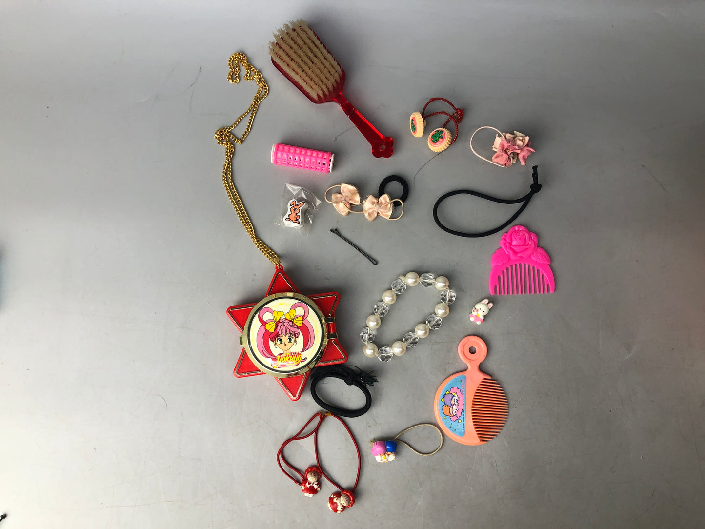 Y7963 TOY Girl's Makeup set Showa retro Japan antique vintage cosmetics play