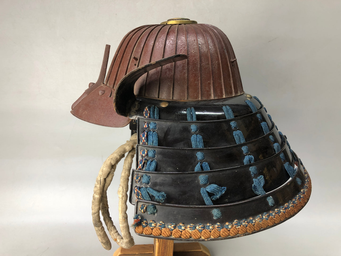 Y7987 KABUTO 32 seam Samurai helmet iron armor Japan antique arms bugu yoroi