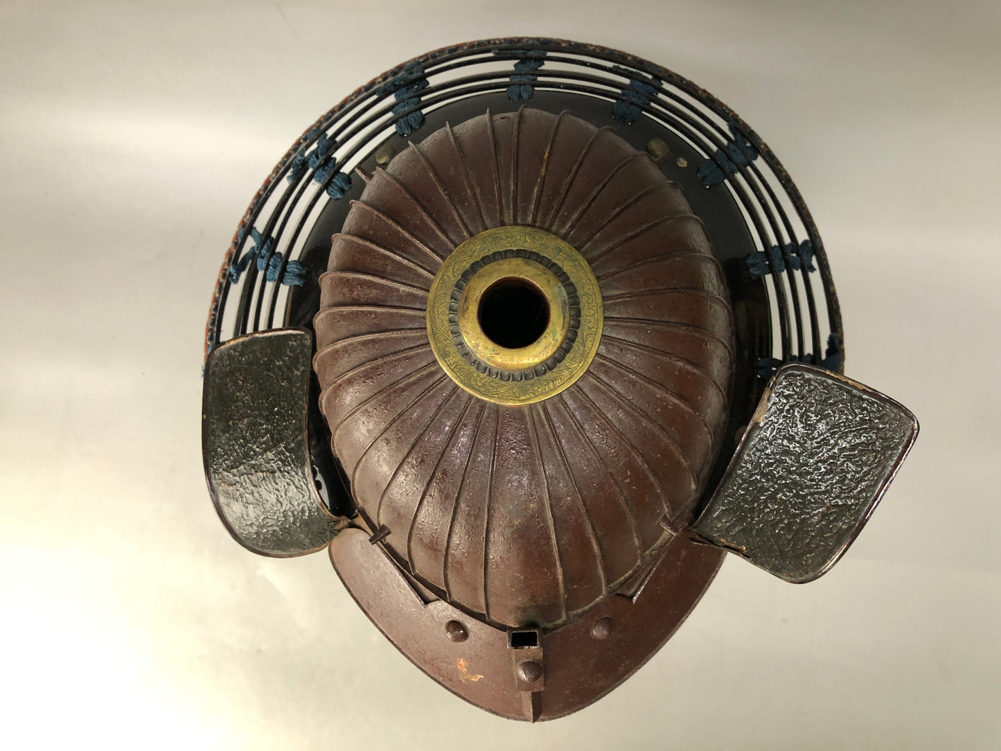 Y7987 KABUTO 32 seam Samurai helmet iron armor Japan antique arms bugu yoroi