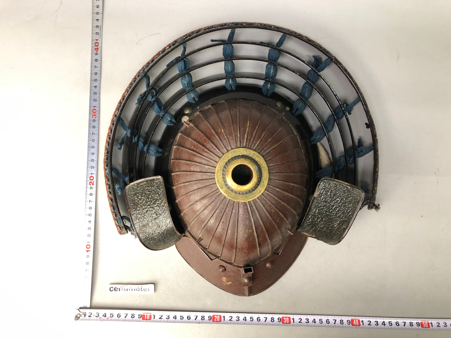 Y7987 KABUTO 32 seam Samurai helmet iron armor Japan antique arms bugu yoroi