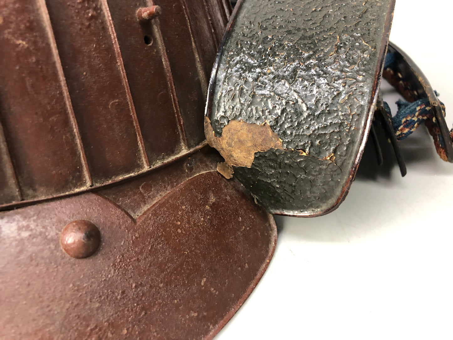 Y7987 KABUTO 32 seam Samurai helmet iron armor Japan antique arms bugu yoroi